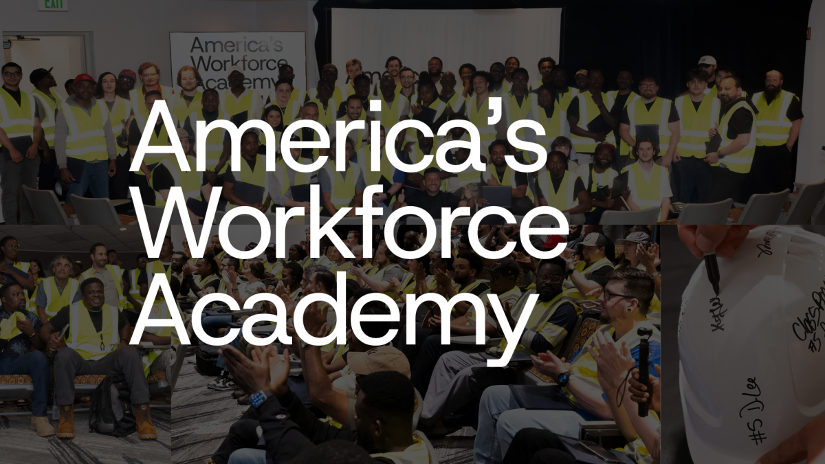 America’s Workforce Academy training program for skilled trades supporting technology infrastructure